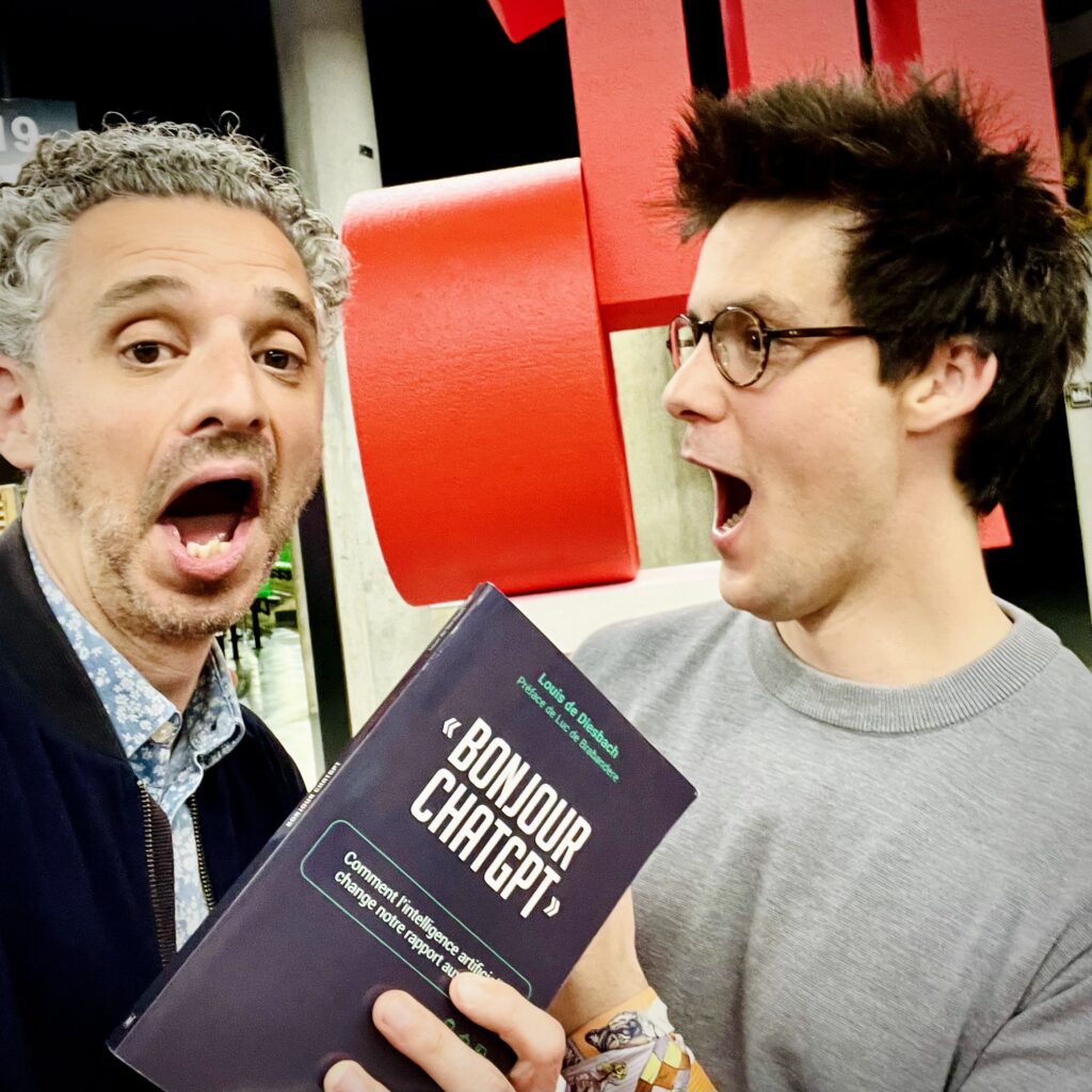 Louis de Diesbach et Mick Levy lors de TEDxNantes